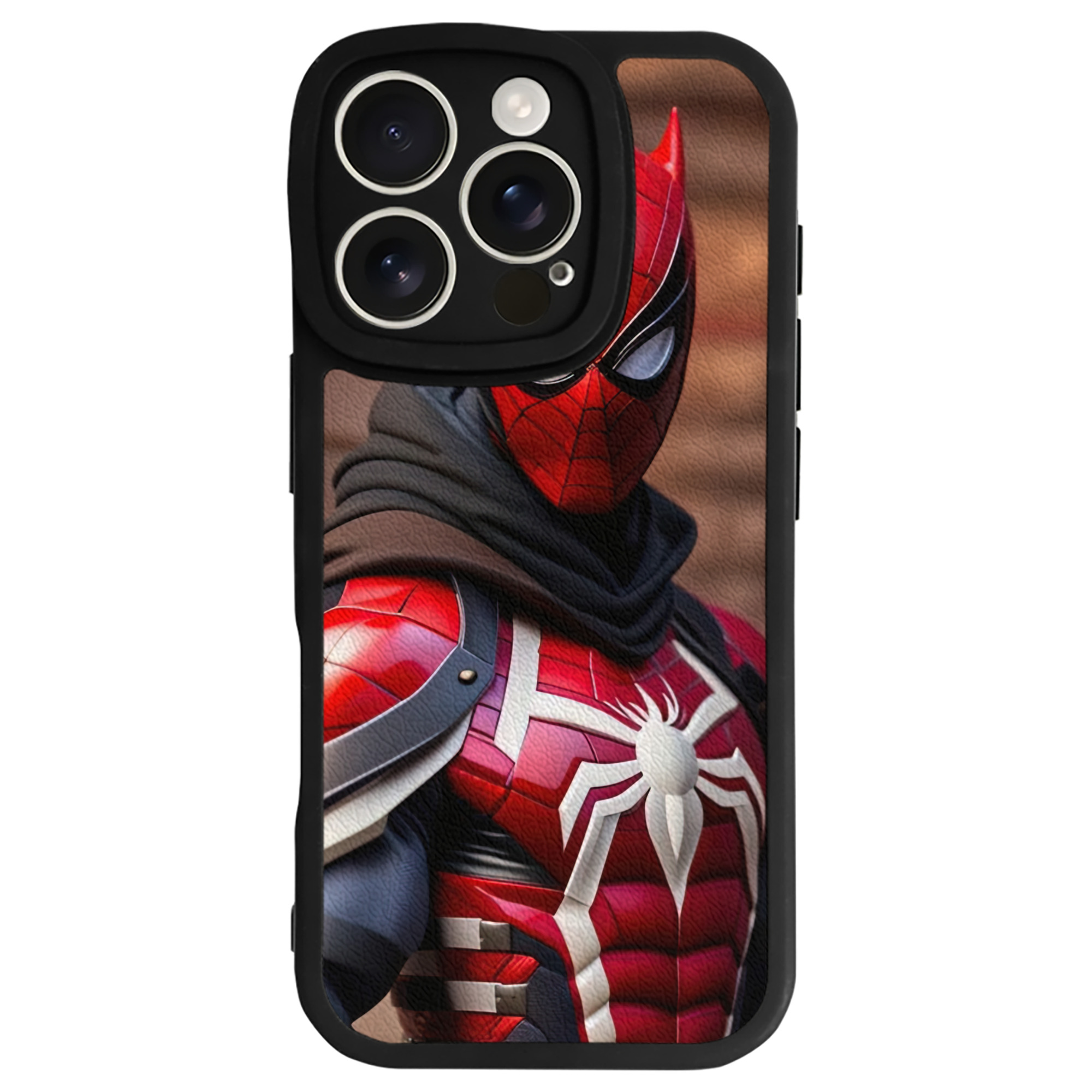 （画像用） Deadpool デッドプール 【iPhone 16シリーズ対応】シリコンスマホケース（レザー調） 材質：シリコン